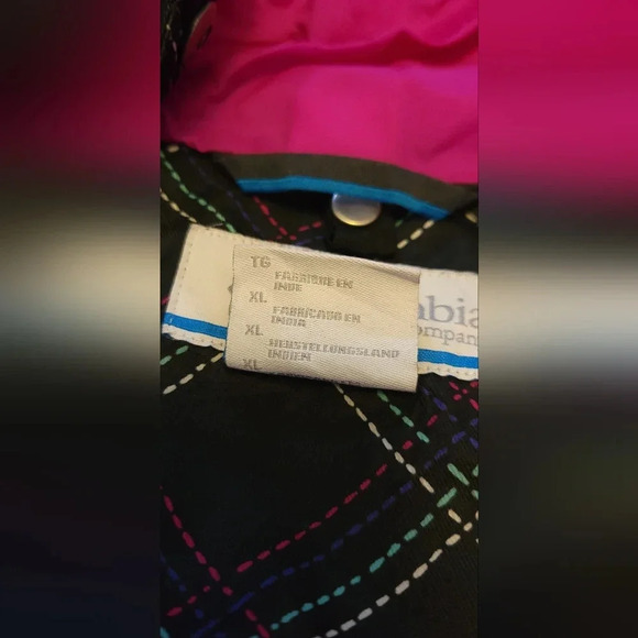 Columbia Coat Youth Girls Interchange Plaid‎ Winter Omni Jacket Size XL - Picture 14 of 16